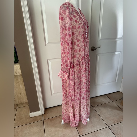Free People See It Through Floral Maxi Dress - Picture 11 of 17